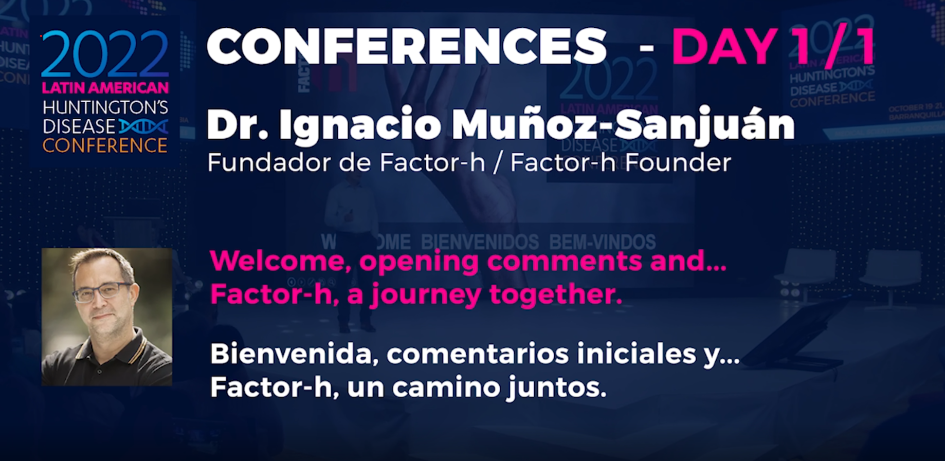 2022HDLatam - Conferencias Día 1: Ignacio Muñoz Sanjuan