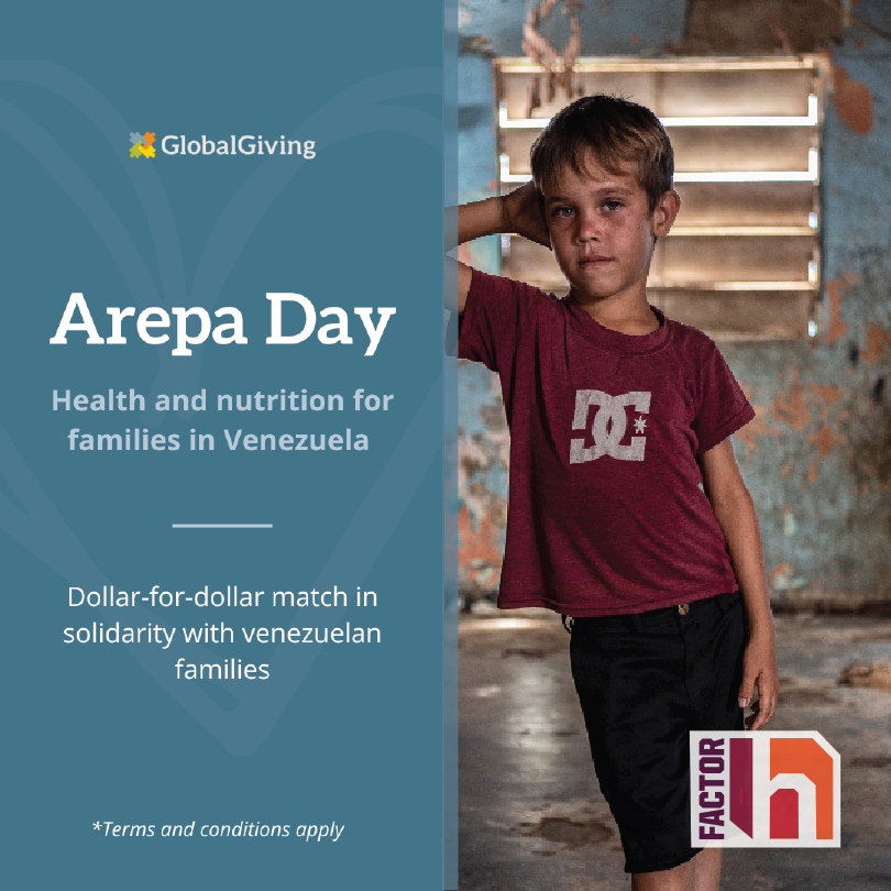 Arepa Day - 22 nonprofits including Factor-H unite in supporting Venezuelan families