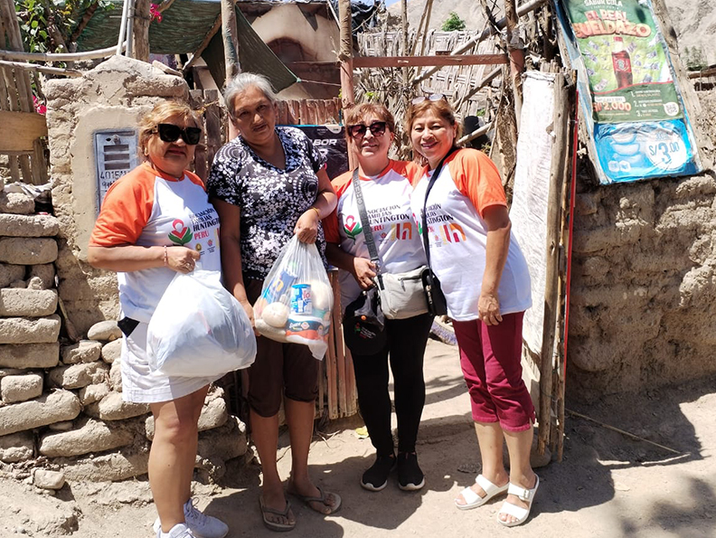Factor-H and Familias Huntington Peru association bring assistance to vulnerable Peruvian HD families