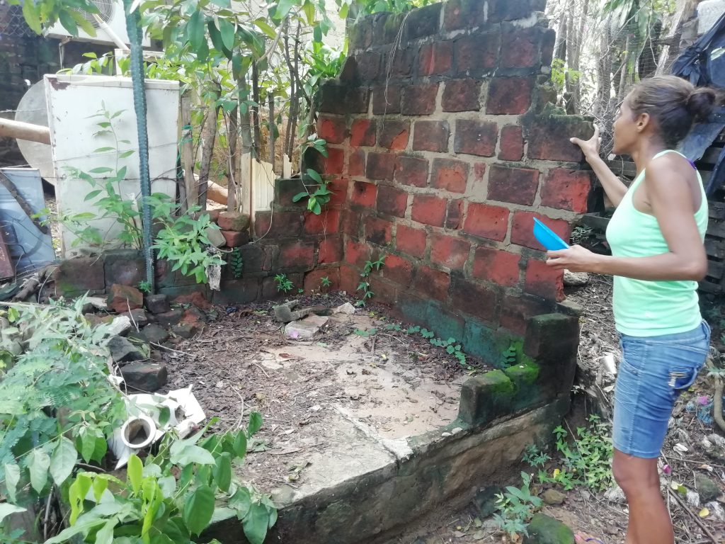 Antiguo baño, inexistente