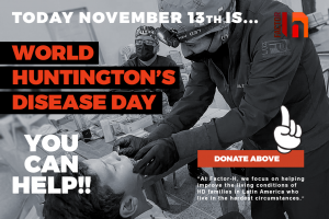 Today, November 13th, is World Huntington’s Disease DayToday, November 13th, is World Huntington’s Disease Day
