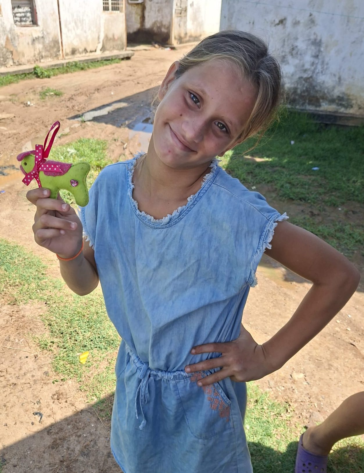 The girl at the end of the world