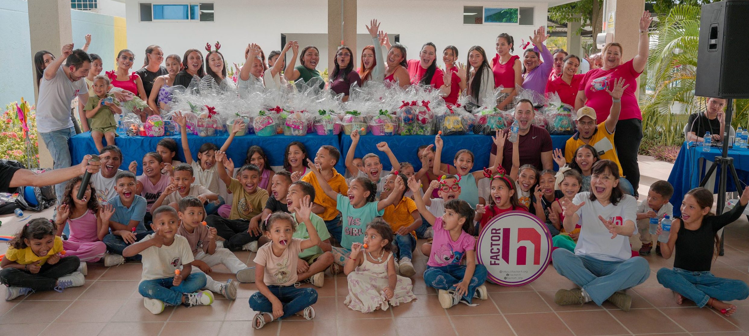 A Christmas celebration for children at-risk for HD